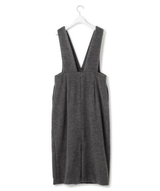 23区 【SACRA】 アルパカモヘヤシャギー ワンピース グレー系