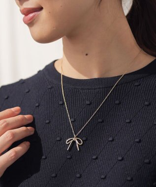 組曲 メタルリボンネックレス