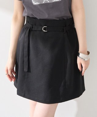 earth music&ecology アソートベルト付きミニスカート