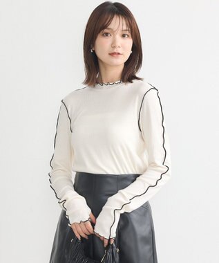 earth music&ecology メローハイネックプルオーバー