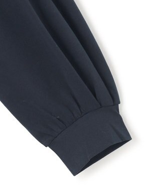 ICB 【接触冷感・UVケア・洗える】コンフォートプレーティング パフスリーブカットソー ネイビー系