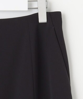 23区 トリアセダブルジョーゼット スカート ネイビー系