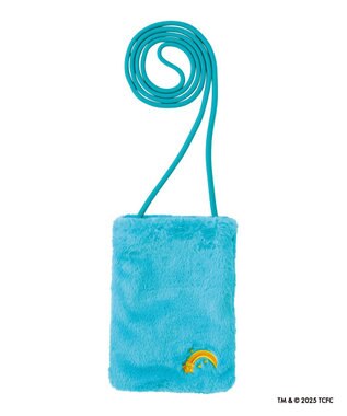 MOONBAT Care Bears(ケアベア) フェイクファーサコッシュ 手洗い可能 バッグ ミントグリーン