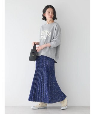 AMERICAN HOLIC ミニ裏毛ロゴスウェット2 Light Gray Mixture