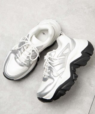 WEGO 厚底ダッドスニーカー シルバー