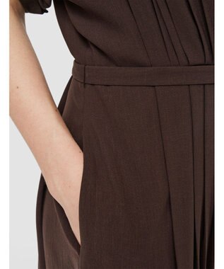 JOSEPH エアリープリッセ　ジャンプスーツ Ebony