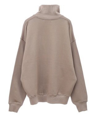 AMERICAN HOLIC ハーフＺＩＰスウェット1 Mocha