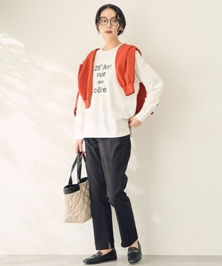 ANY L フットボールロングスリーブＴシャツ オフ