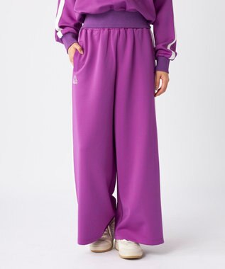 OP／FILA 【Kappa】ジャージ トラックワイドパンツ パープル