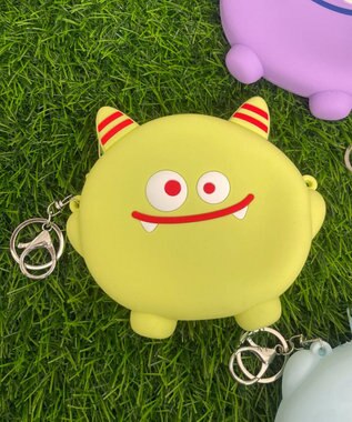 WEGO ツノツノモンスターポーチ グリーン