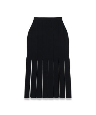 JOSEPH コンパクトミラノ　ニットスカート Black