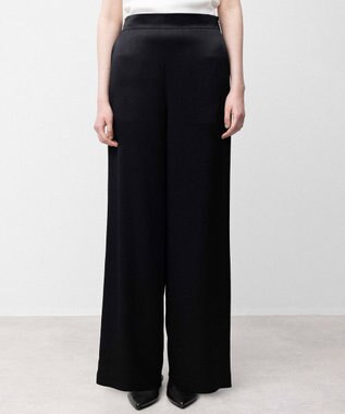 NAVE 【Nave】クラッシュサテン パンツ ブラック系