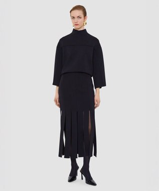 JOSEPH コンパクトミラノ　ニットスカート Black