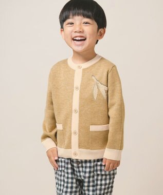 ami amie 【UNISEX】コアラカーディガン145cm ベージュ