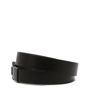 DAKS DAKS GOLF DDロゴ レザーオートマチックベルト ブラック