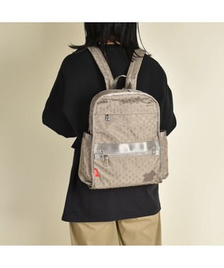 Y'SACCS 【PEANUTSコラボ】SNOOPY（スヌーピー） Polka Dots デイパック グレージュ