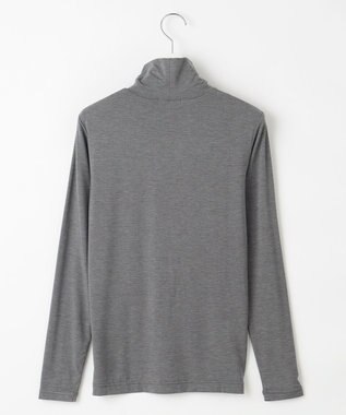 23区GOLF 【WOMEN】インナーにもおすすめなエニワイズモックネックシャツ ライトグレー系