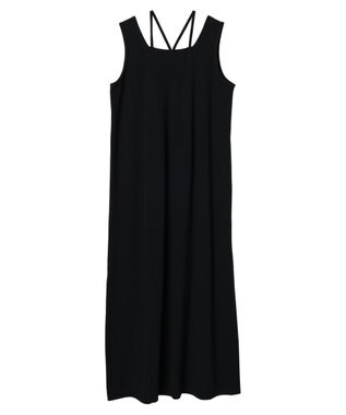 Green Parks ＳＥＴ２点ベスト＋マルチストラップワンピース Gray