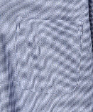 J.PRESS MEN 【吸水速乾 / UVケア / 高通気性】【SMART TECH】ハウンドトゥース ジャージーシャツ ネイビー系8