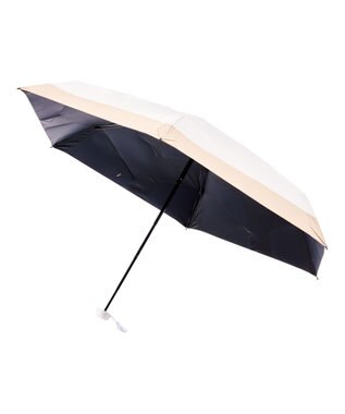 MOONBAT 【遮光100％】晴雨兼用 折りたたみ傘 コンパクト kowaza コワザ バイカラー ホワイト