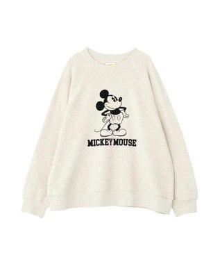 AMERICAN HOLIC 【Mickey&Friends】ビンテージ風スウェット Oatmeal