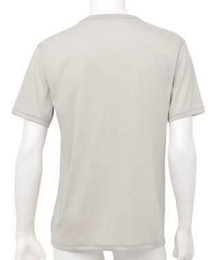 WACOAL MEN インナー　綿100％　洗濯してもやわらかさ続く　毛玉になりにくい　3分袖　Vネック　/ワコールメン　WL5123 ベージュ