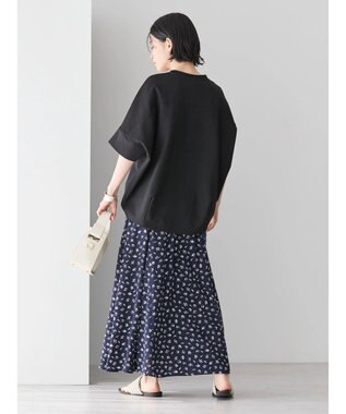 AMERICAN HOLIC 抗菌防臭＋接触冷感　コクーンカットプルオーバー Black