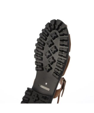 ing <ing>軽量ソールグルカサンダル キャメル