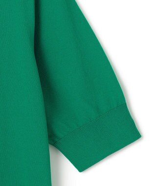 UNFILO L スゴ機能美 ハーフスリーブ カーディガン グリーン