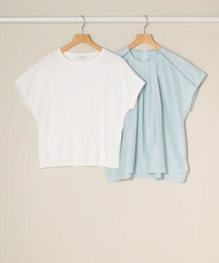 ONWARD Reuse Park スタッフおすすめ！トップスSET商品/サイズ38【23区】ニット春夏×【23区】ブラウス春夏 その他