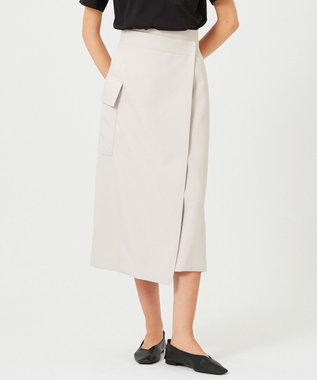 BEIGE， RABELAIS / ラップスカート Ecru