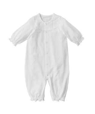 MIKI HOUSE HOT BISCUITS 【ミキハウス】【50-70cm】セレモニードレスセット【通年向け】【箱入】 白