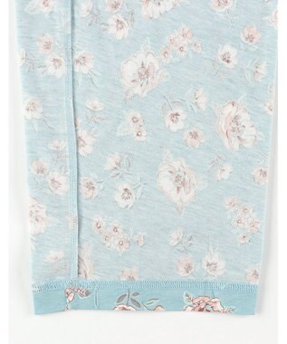 Wing ウイング スリープ パジャマ 長袖 長ズボン 綿レーヨン天竺素材 レディース EP8022 ウイング／ワコール サックス