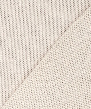 23区 【先行予約】コットンギマ スキッパー ニット ベージュ系