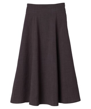 earth music&ecology バックレースアップスカート Dark Brown