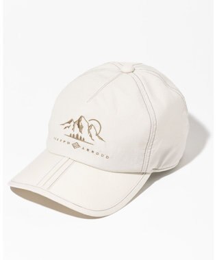 JOSEPH ABBOUD MOUNTAIN 【ECO撥水・軽量・折り畳み可】ライトワッシャーキャップ ライトグレー系