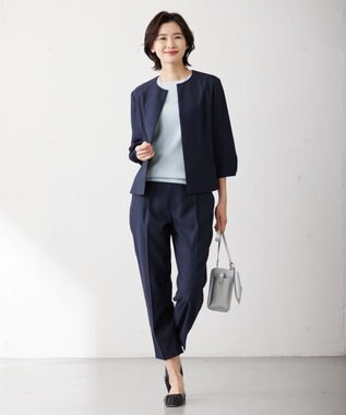 J.PRESS LADIES チェーンコンビ ネックレス シルバー系