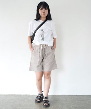 WHITE MAILS 【UNISEX】HIGH DENSITY DUMP BAKER ショーツ グレー