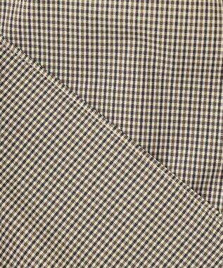 ANY 【速乾/UVカット/抗菌防臭/手洗い】エニィファンクションボリューム袖ブラウス ガンクラブチェック