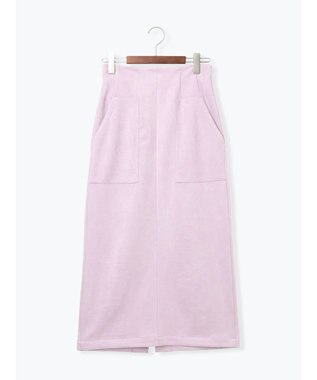 Te chichi スウェードタイトスカート ラベンダー