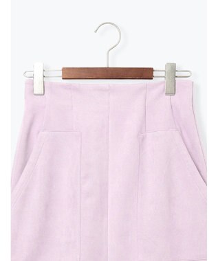 Te chichi スウェードタイトスカート ラベンダー