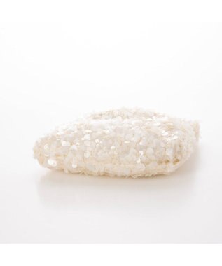 UNBILLION カシュカシュ cachecache / スパンコール2wayミニバッグ ホワイト