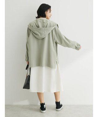 Green Parks 花粉防止　フーデッドブルゾン Khaki