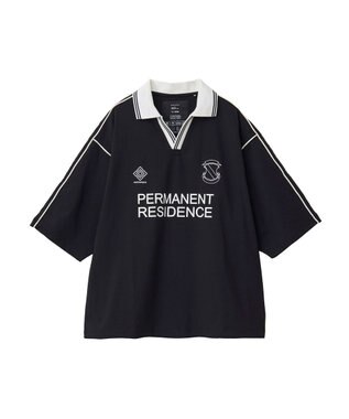 CRAFT STANDARD BOUTIQUE 接触冷感/UVカット/イージーケア/ストレッチ/ゲームシャツ-A Black