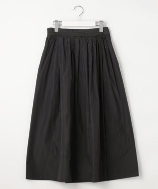 ANY SIS L グロッシータフタ スカート ブラック