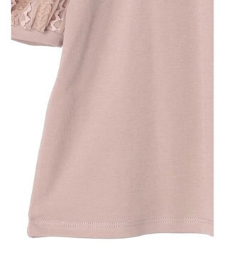 Green Parks ・ＳＵＧＡＲ　ＳＰＯＯＮイソザイスリーブプルオーバー Pink Beige