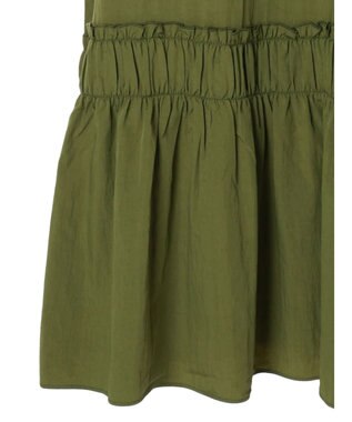 CRAFT STANDARD BOUTIQUE 切替ティアードキャミワンピース Khaki