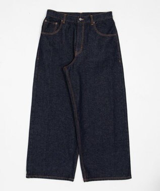 WEGO 【ユニセックス着用ITEM/SMLサイズ展開】エクストラバギーデニムパンツ デニムインディゴ