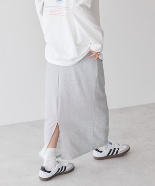 AMERICAN HOLIC ラメスカート Gray