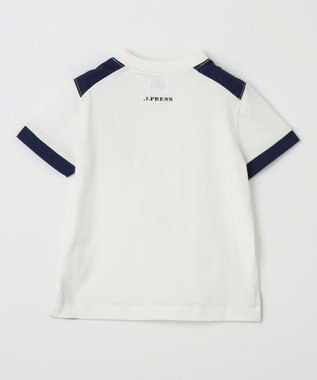 J.PRESS KIDS 【110-130cm】切替Ｔシャツ アイボリー系